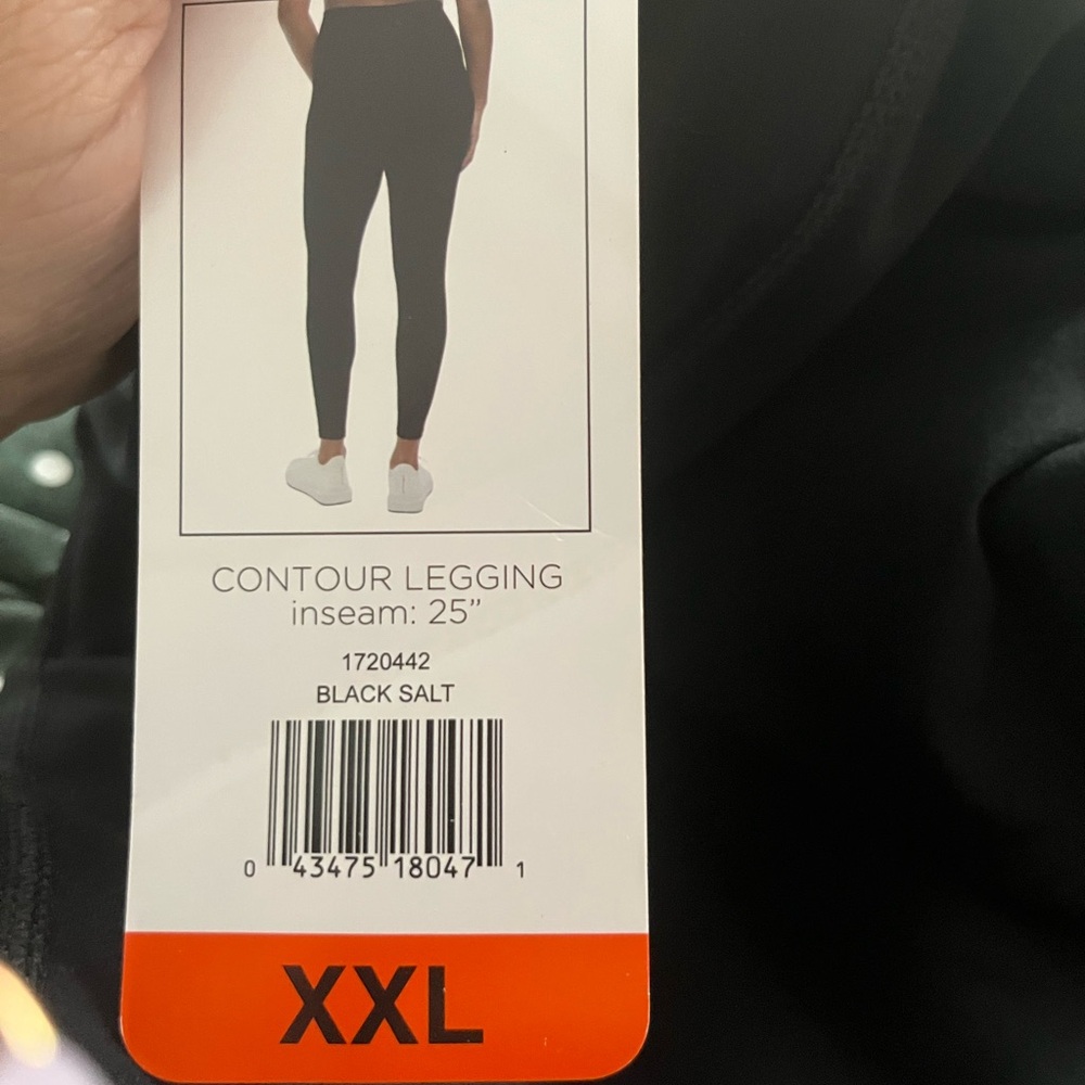 Danskin Black Full-Length Athletic Leggings